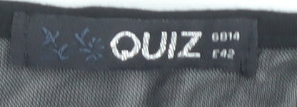 Quiz Women's Multicoloured A-Line Dress, Size 14