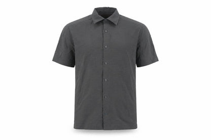Marks and Spencer Men's Brown Short Sleeve Shirt, Size S
