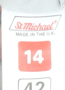 Womens UK Size 14 St Michael Grey Basic Blouse