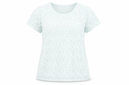Womens UK Size 14 Monsoon Blue Basic T-Shirt