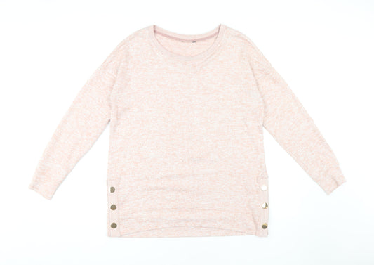 Womens UK Size 12 NEXT Pink Pullover Jumper