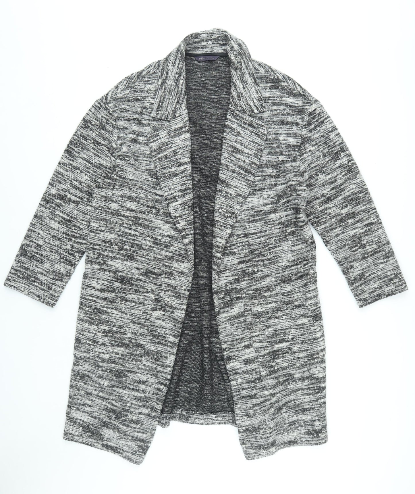 Womens UK Size 14 Marks and Spencer Grey Basic Jacket