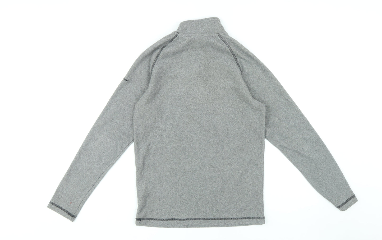 Mens UK Size XS Trespass Grey 1/4 Zip Sweatshirt