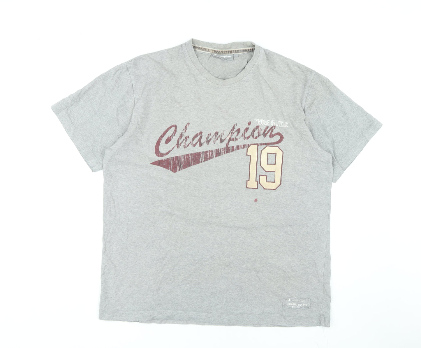 Mens UK Size L Champion Grey  T-Shirt