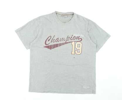 Mens UK Size L Champion Grey  T-Shirt