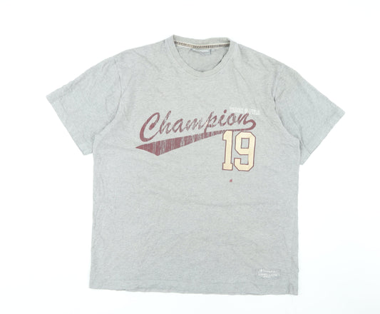 Mens UK Size L Champion Grey  T-Shirt