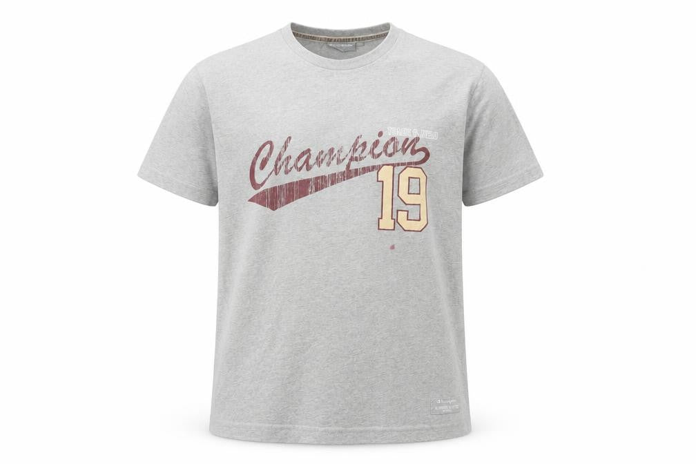 Mens UK Size L Champion Grey  T-Shirt