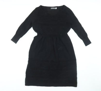 Mint Velvet Women's Black Knit Dress Size 12
