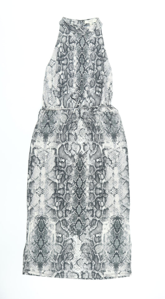 Oasis Women’s Multicoloured Sleeveless Dress M