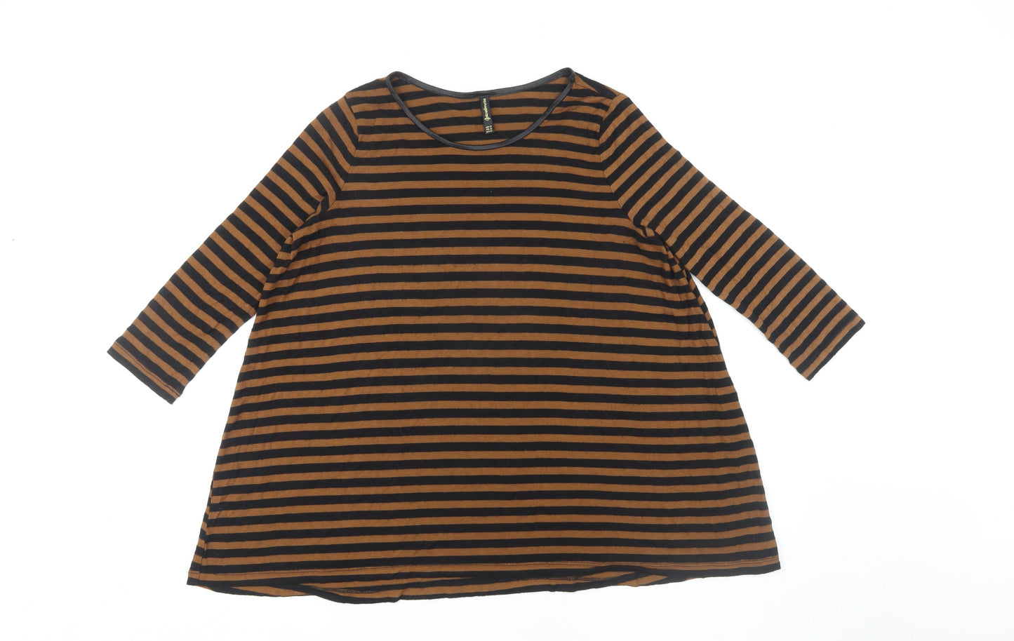 Womens UK Size XS Stradivarius Multicoloured Tunic T-Shirt