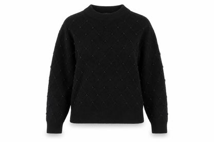 Womens UK Size XS Marks and Spencer Black Pullover Jumper