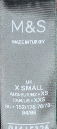 Womens UK Size XS Marks and Spencer Black Pullover Jumper