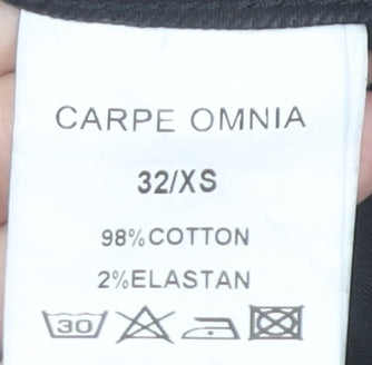 Carpe Omnia Men's Black Skinny Jeans XS 32 Waist