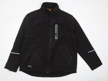 WorkWear Men's Black Soft Shell Jacket 2XL