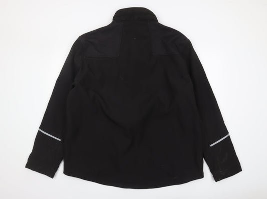 WorkWear Men's Black Soft Shell Jacket 2XL