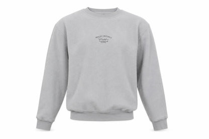 Mens UK Size S River Island Grey Pullover Sweatshirt