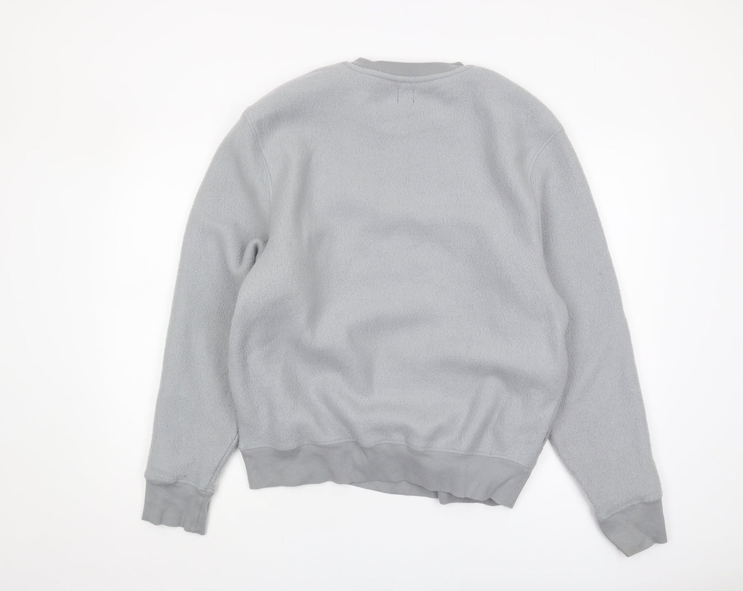 Mens UK Size S River Island Grey Pullover Sweatshirt