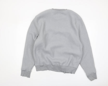 Mens UK Size S River Island Grey Pullover Sweatshirt
