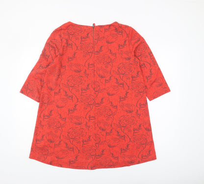 Womens UK Size 12 White Stuff Red Tunic Tunic