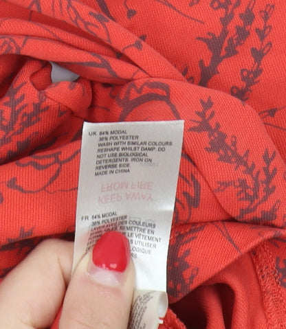 Womens UK Size 12 White Stuff Red Tunic Tunic
