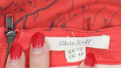 Womens UK Size 12 White Stuff Red Tunic Tunic