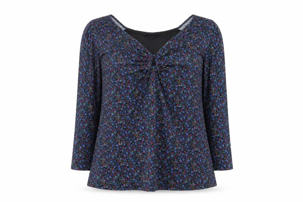 Womens UK Size 20 Simply Be Multicoloured Basic Blouse