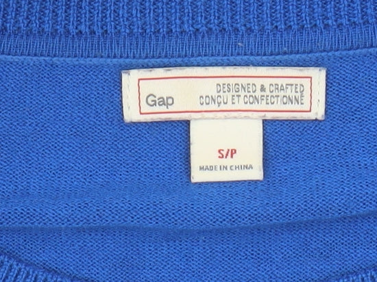 Womens UK Size S Gap Blue Pullover Jumper