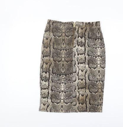 H&M Women's Multicoloured Pencil Skirt, Size 12