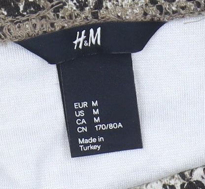 H&M Women's Multicoloured Pencil Skirt, Size 12