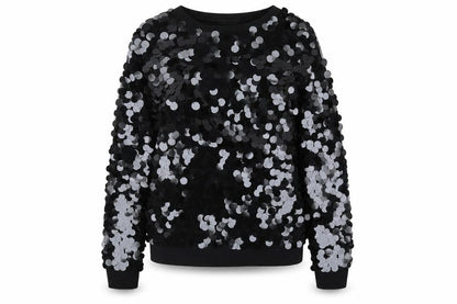 Womens UK Size 8 NEXT Black Pullover Sweatshirt