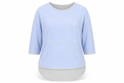 Womens UK Size L Phase Eight Blue Pullover Jumper
