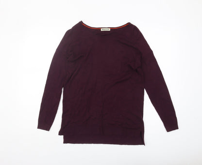 Womens UK Size XS Whistles Purple Pullover Jumper