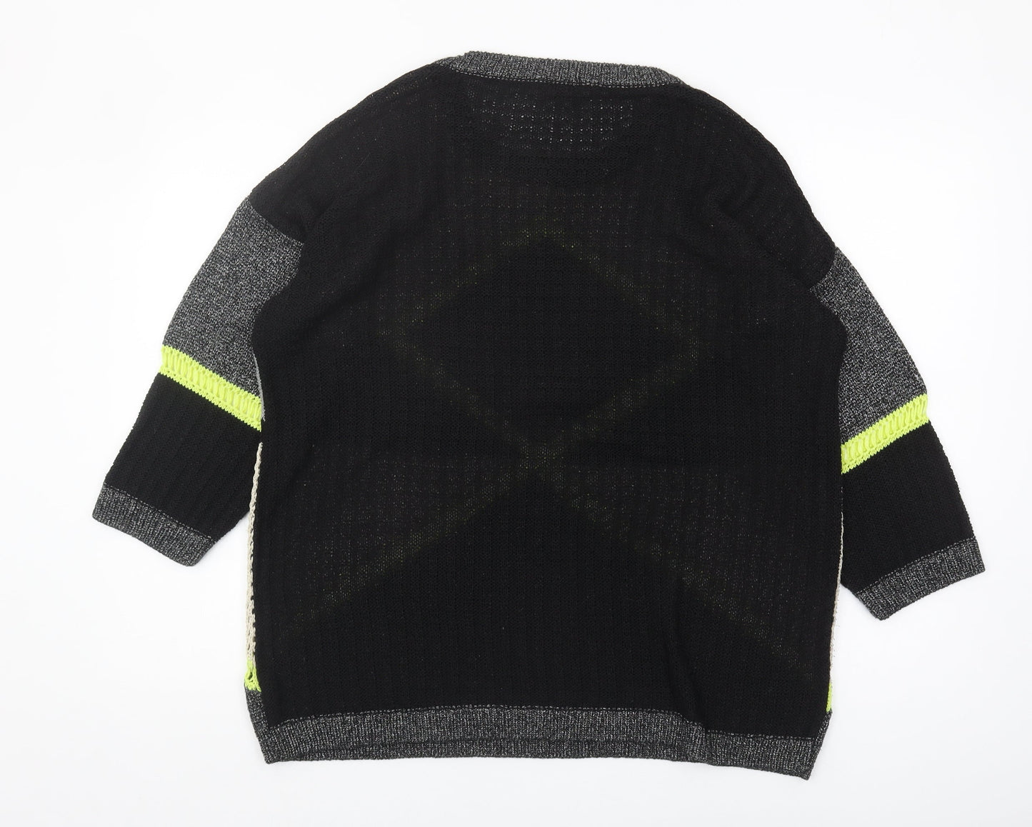 Womens UK Size 16 River Island Multicoloured Pullover Jumper