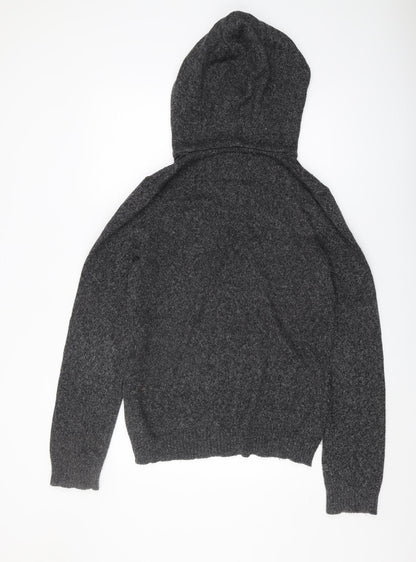 Abercrombie & Fitch Grey Hoodie Men's Jumper, Size L