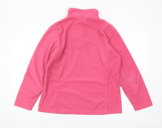 Gelert Women Pink Fleece Pullover Sweatshirt Size 12