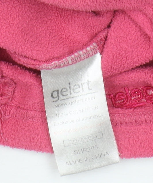Gelert Women Pink Fleece Pullover Sweatshirt Size 12