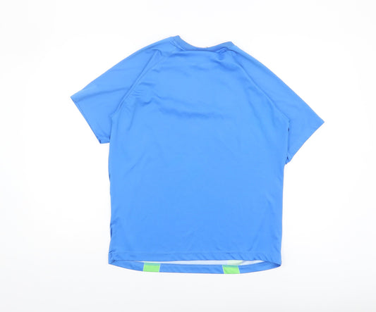 Nike Men's Blue Cricket Jersey, Size M, Sports Wear