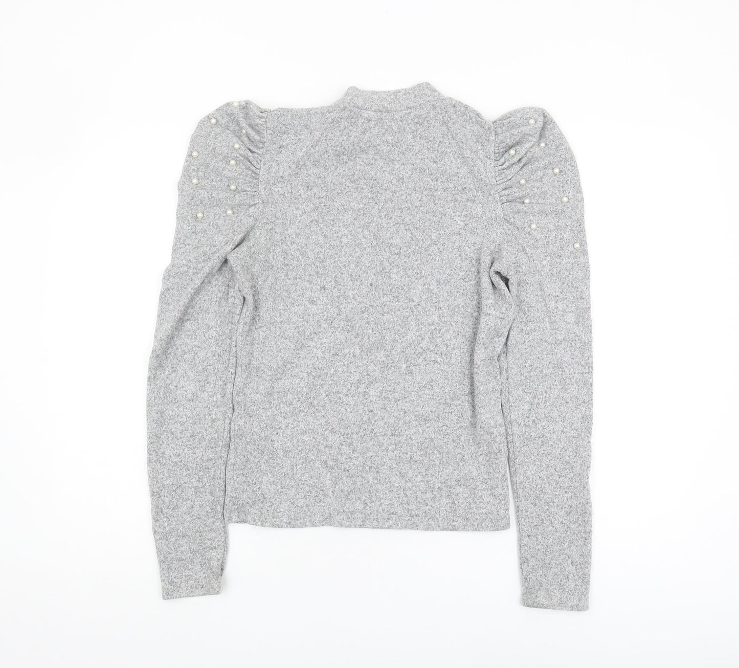 Womens UK Size M Zara Grey Pullover Jumper