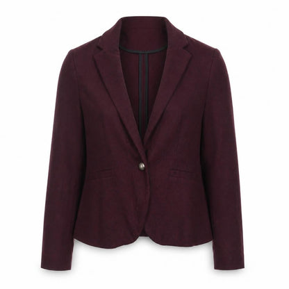 New Look Women's Red Blazer Size 8, Regular Fit, Lined