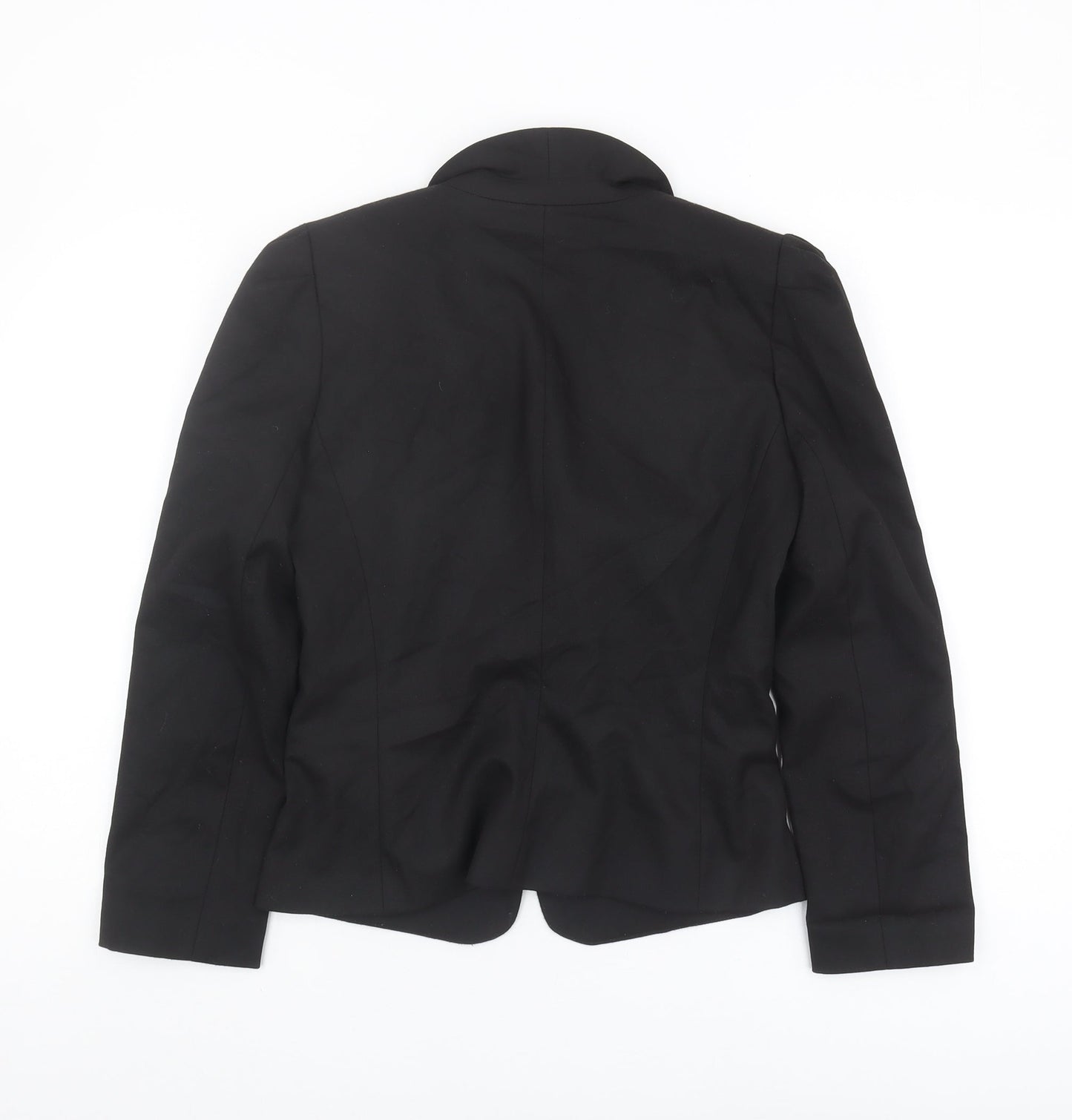 Oasis Women's Black Blazer, Size 10, Lined, Notch Lapel