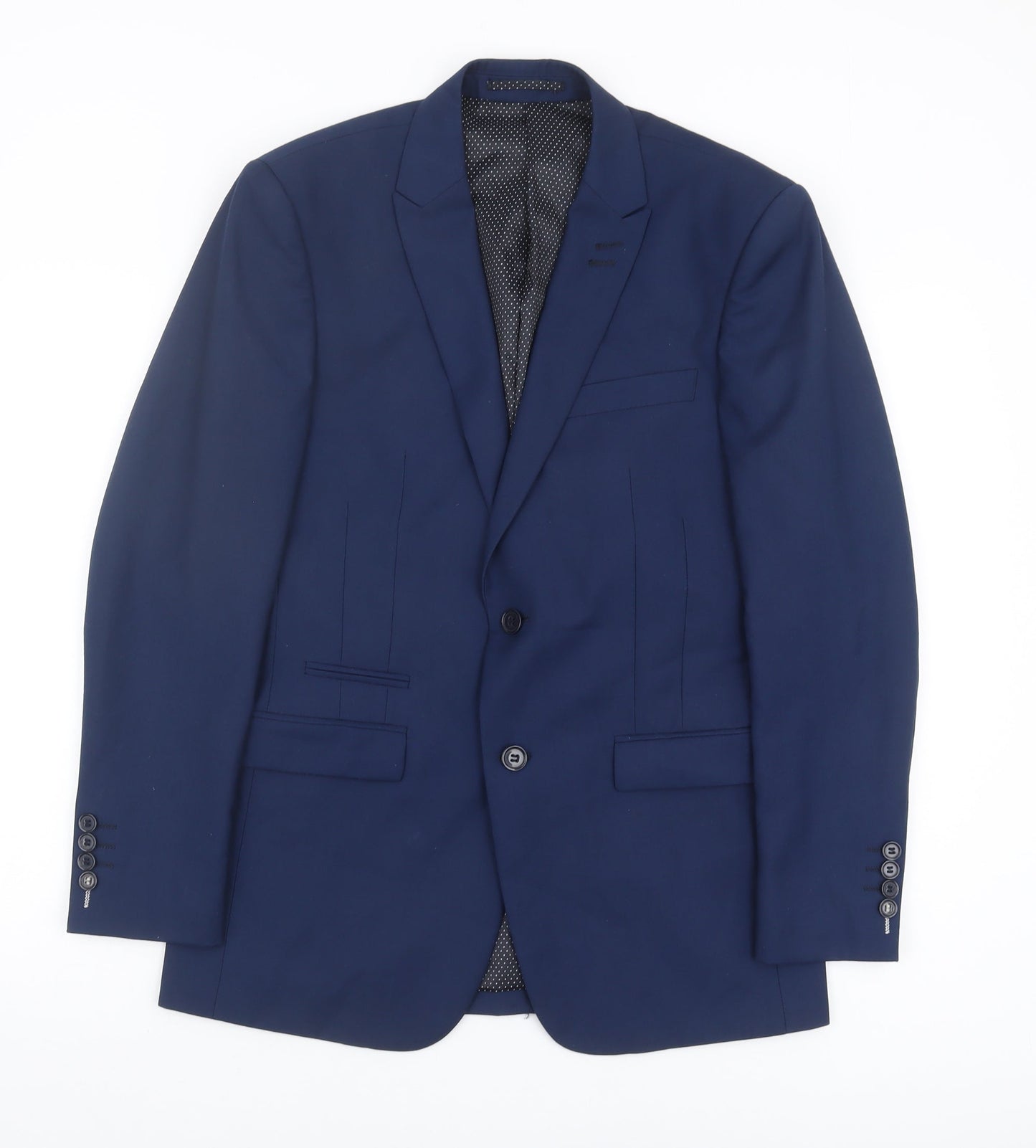 Mens UK Size 34 Skopes Regular Blue Suit Jacket
