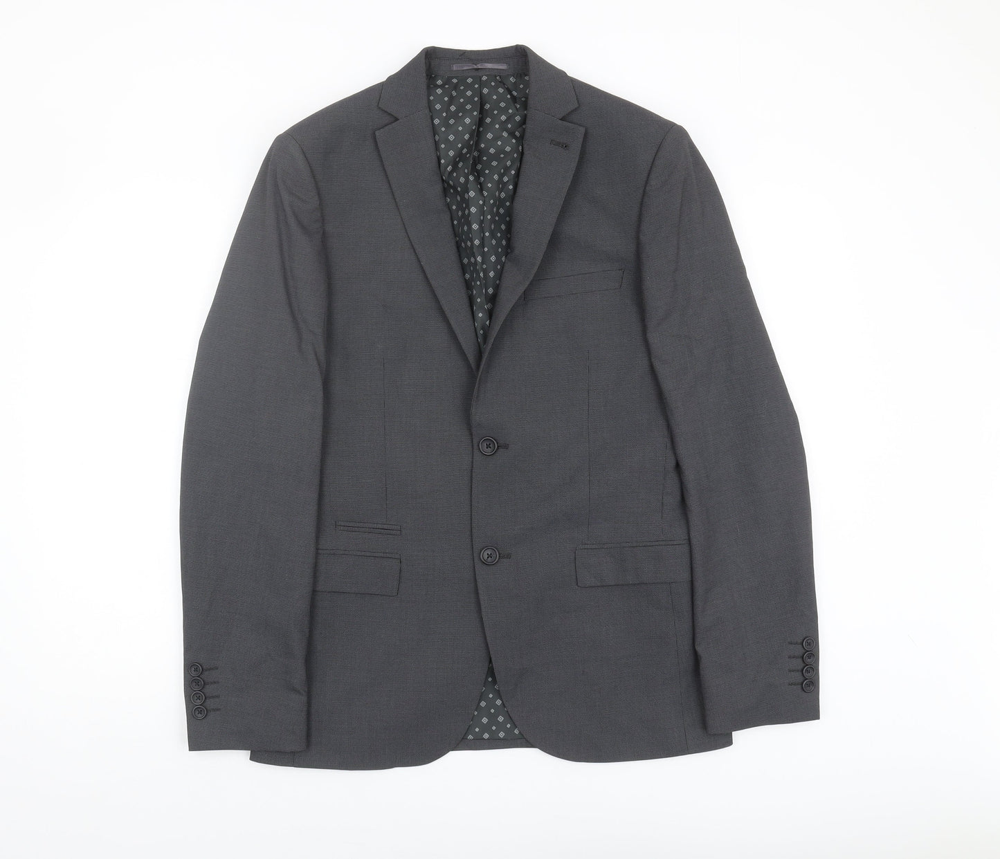 Mens UK Size 38 NEXT  Grey Suit Jacket
