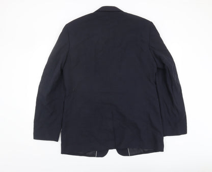 Mens UK Size 40 Thomas Nash Regular Blue Suit Jacket