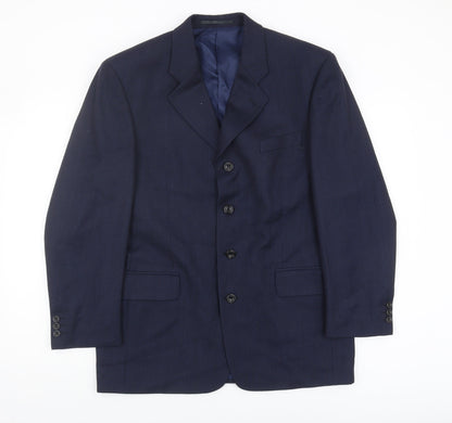 Austin Reed Men's Blue Wool Suit Jacket 40S