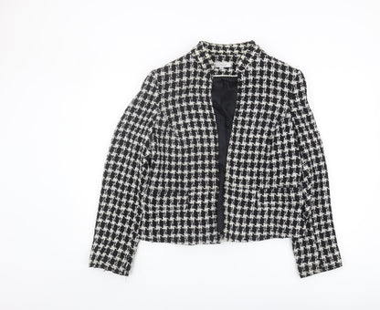 J. Taylor Women’s Black Check Blazer Size 16
