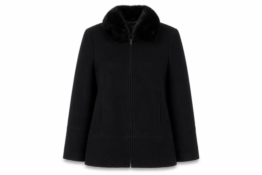 Womens UK Size 12 Etam Black Basic Jacket