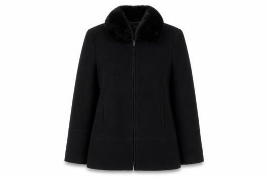 Womens UK Size 12 Etam Black Basic Jacket