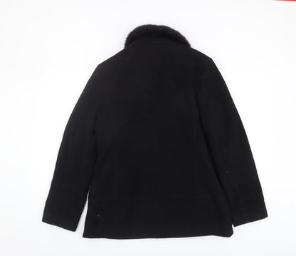 Womens UK Size 12 Etam Black Basic Jacket