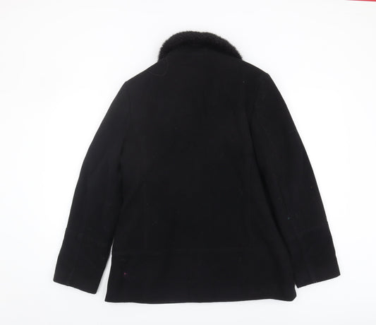 Womens UK Size 12 Etam Black Basic Jacket