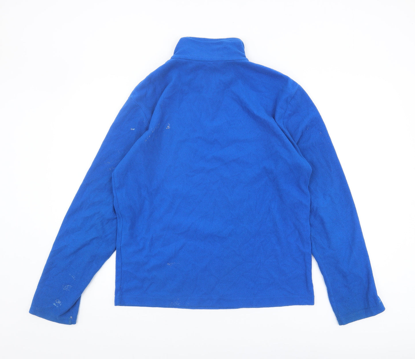 Mens UK Size S Regatta Blue 1/4 Zip Sweatshirt